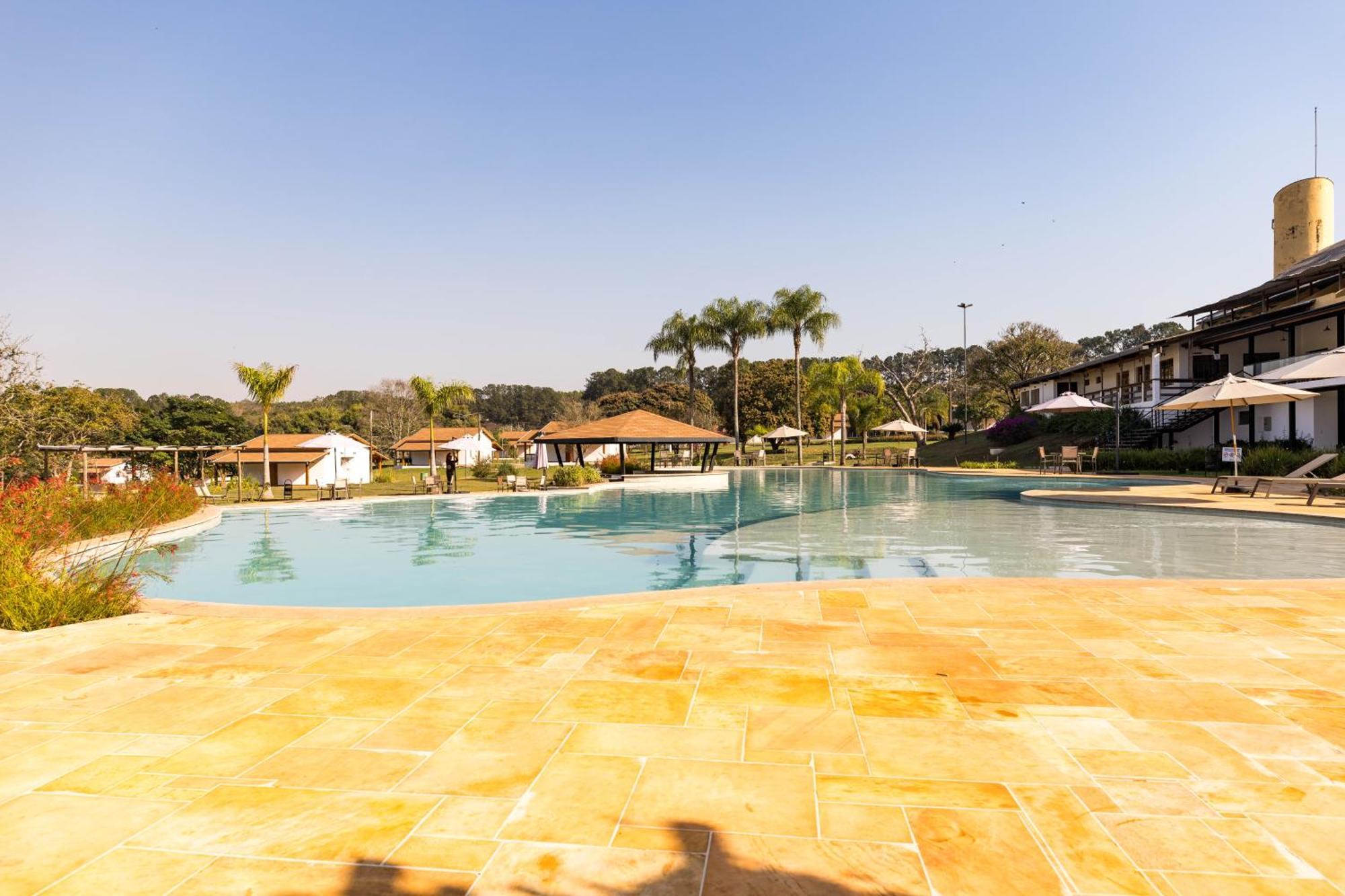 Vale Das Aguas Fazenda Resort Aguas de Santa Barbara Exterior photo